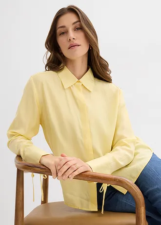 Chemisier fluide • jaune clair • Boutique bonprix