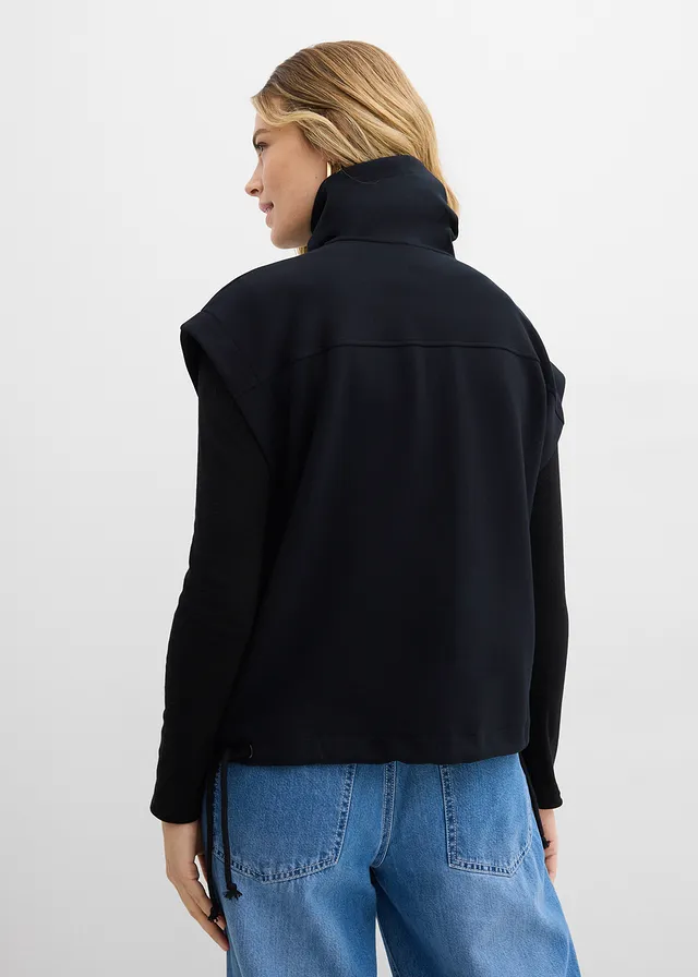 Gilet sans manches en matière néoprène confortable • noir • product-page.page-title-suffix