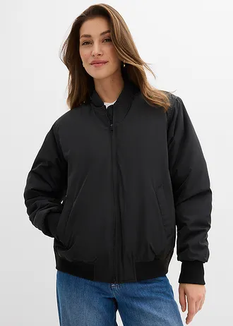 Blouson légèrement rembourré • noir • Boutique bonprix