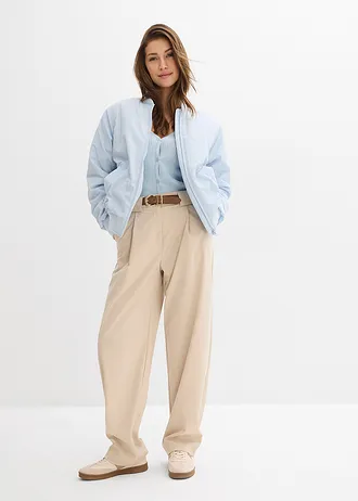 Blouson légèrement rembourré, Couleur: bleu poudré