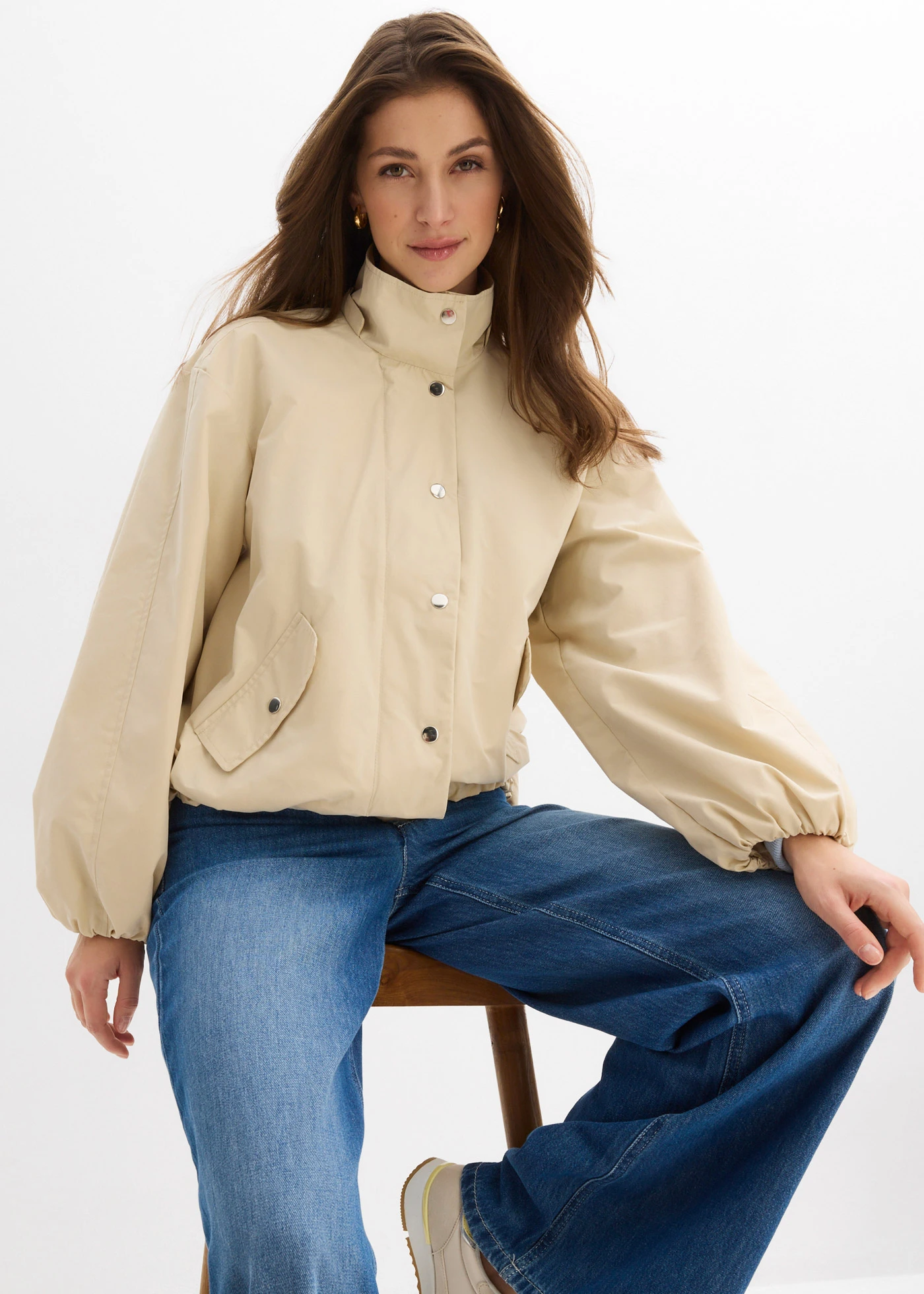 Blouson • sable clair • Boutique bonprix