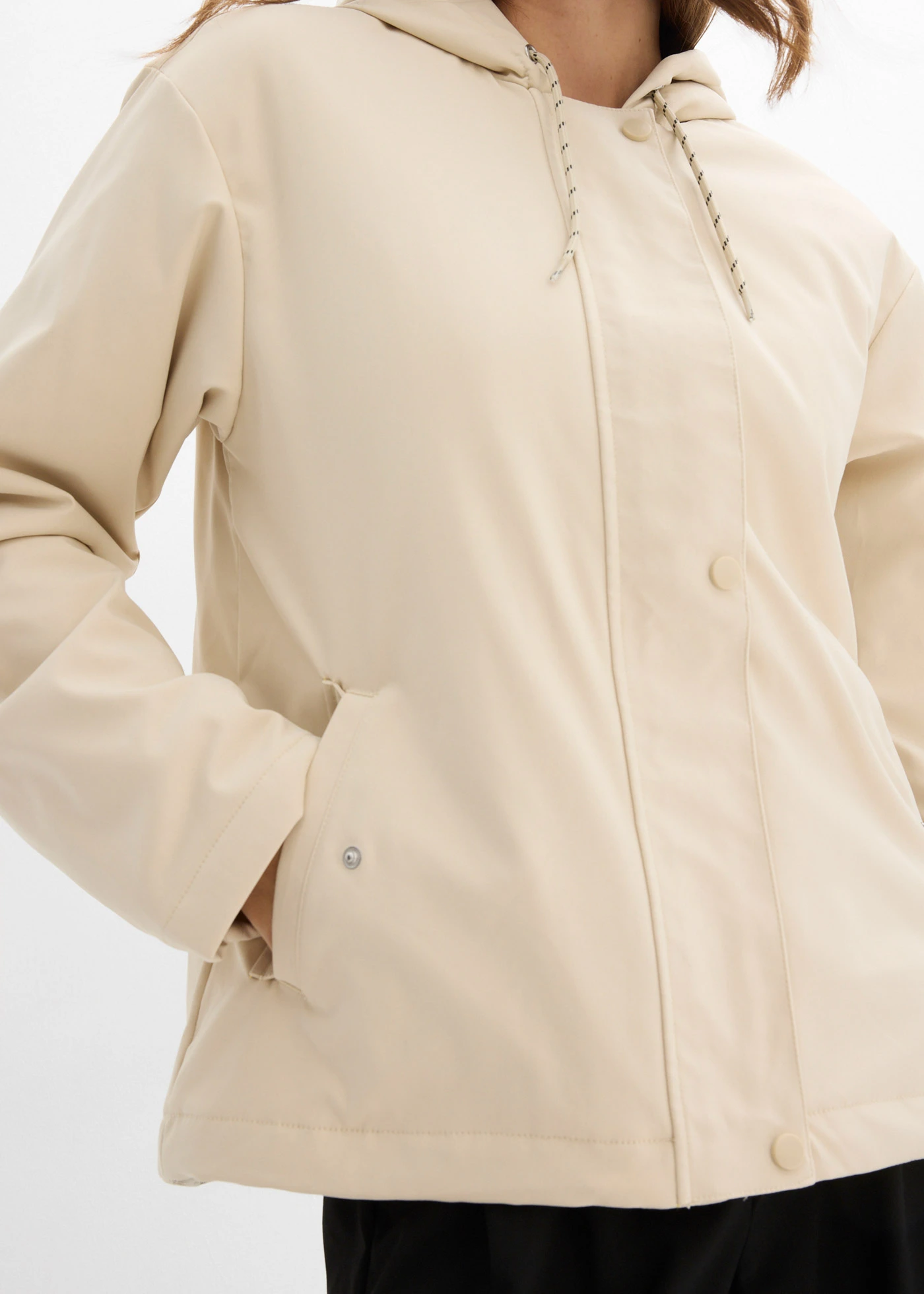 Waterafstotende, licht gewatteerde outdoor jas • lichtsand • bonprix online shop