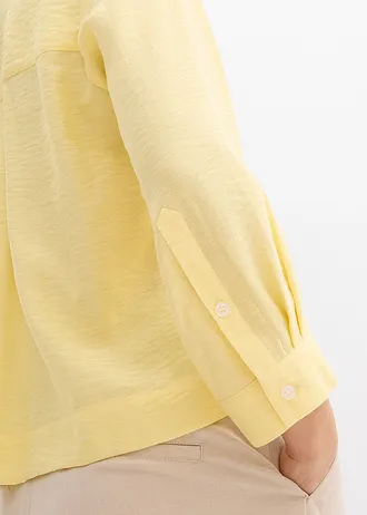 Blúzka z viskózového mixu • svetložltá • obchod bonprix