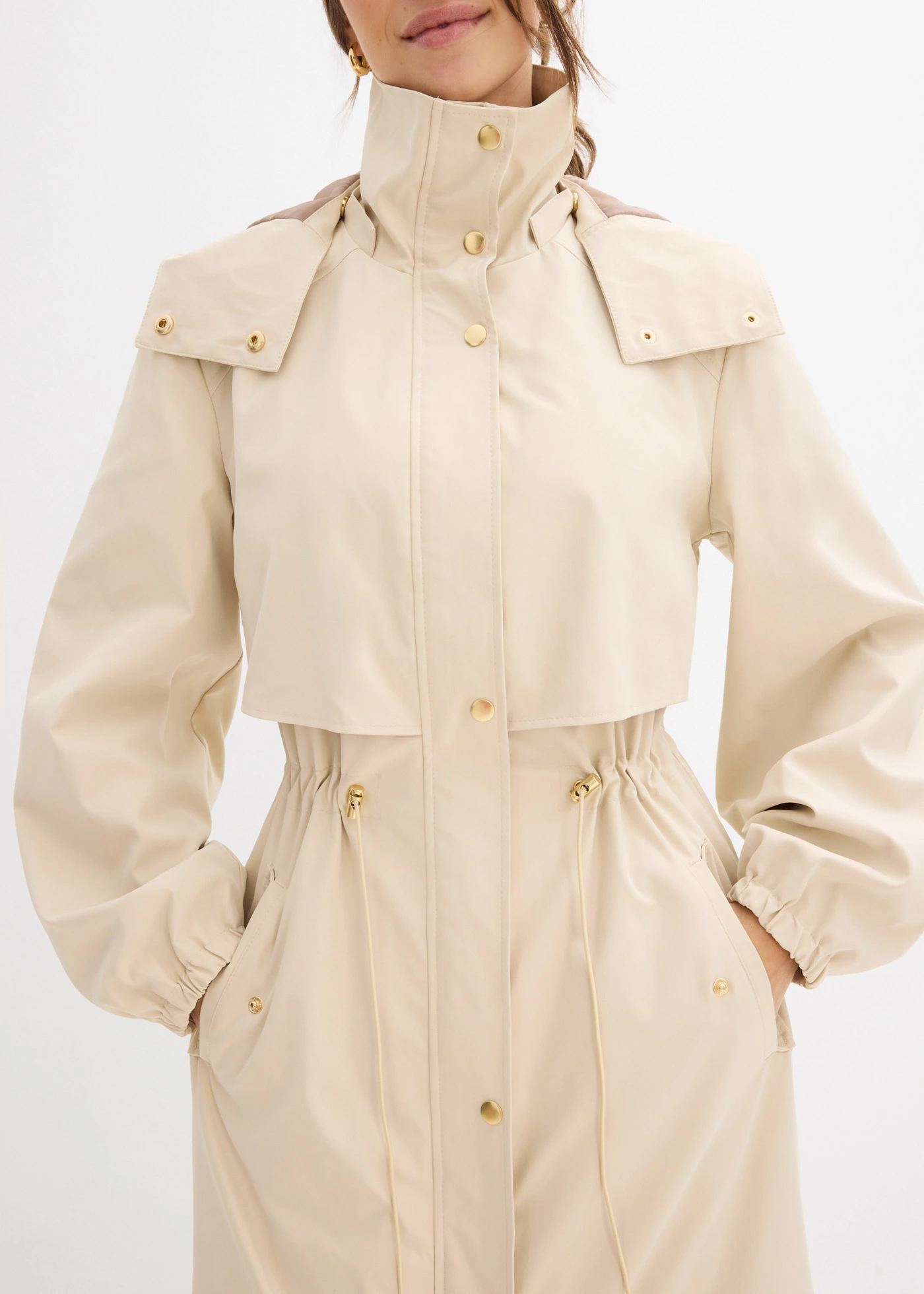 Manteau de mi-saison • sable clair • Boutique bonprix