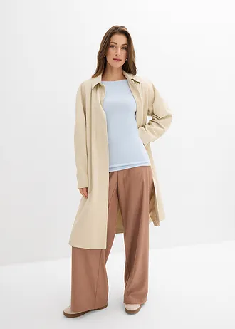 Longsleeve van zachte viscosemix, Kleur: poederblauw