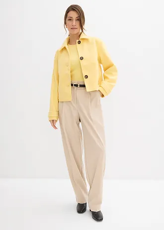 Manteau court, Couleur: jaune clair