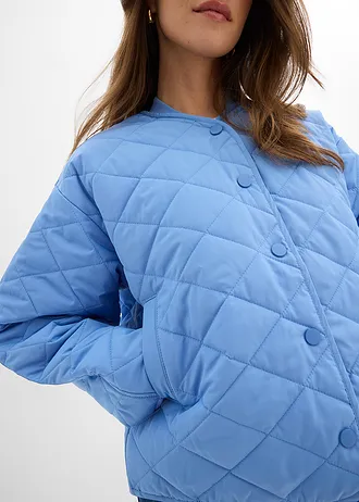 Veste matelassée oversize • bleu moyen • Boutique bonprix