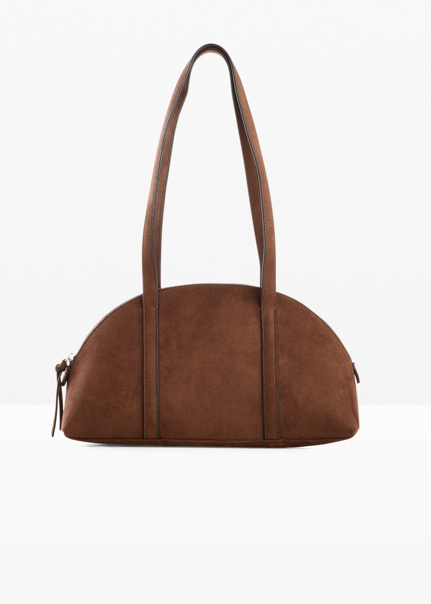 Kabelka Crossbody vo velúrovom vzhľade • kapučínová • obchod bonprix