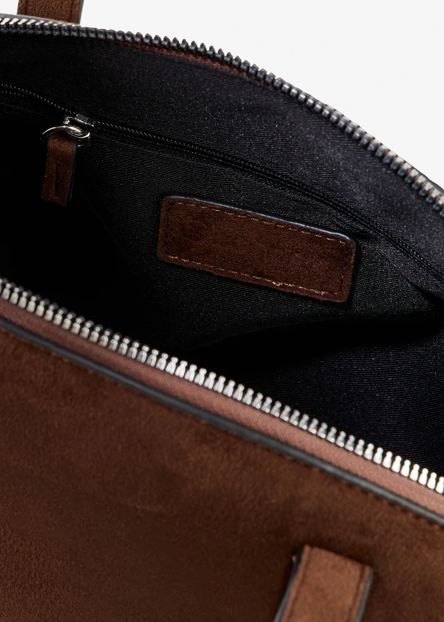 Sac à bandoulière en suédine • cappuccino • product-page.page-title-suffix