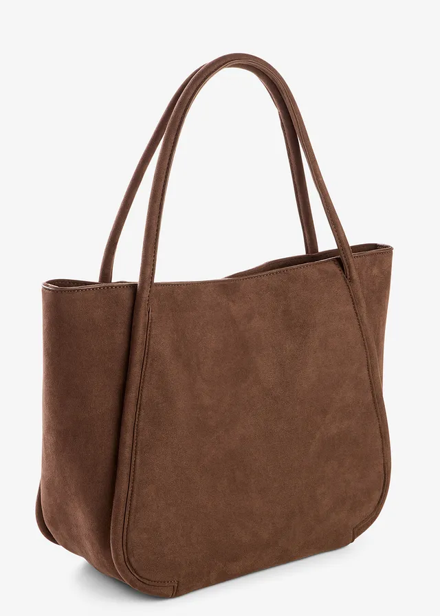 Cabas en suédine • marron • product-page.page-title-suffix
