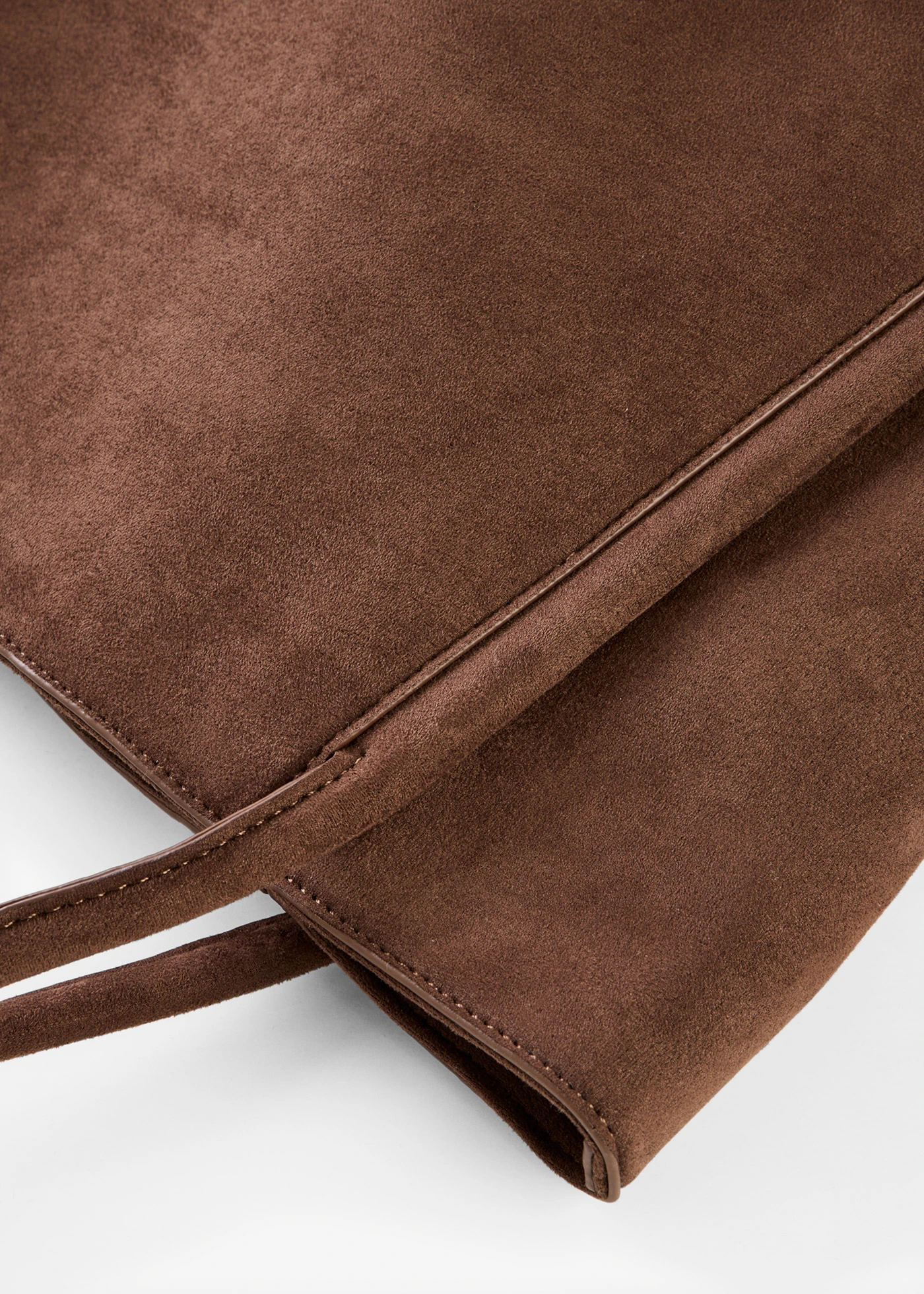 Shopper in suède look • bruin • bonprix online shop