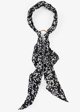 Batic cu decorațiune inel • negru/alb • magazin bonprix