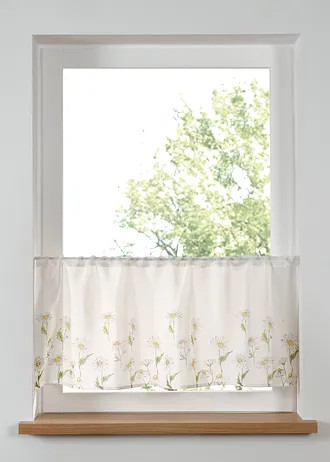 Valletje met bloemenprint • wit-groen • bonprix online shop