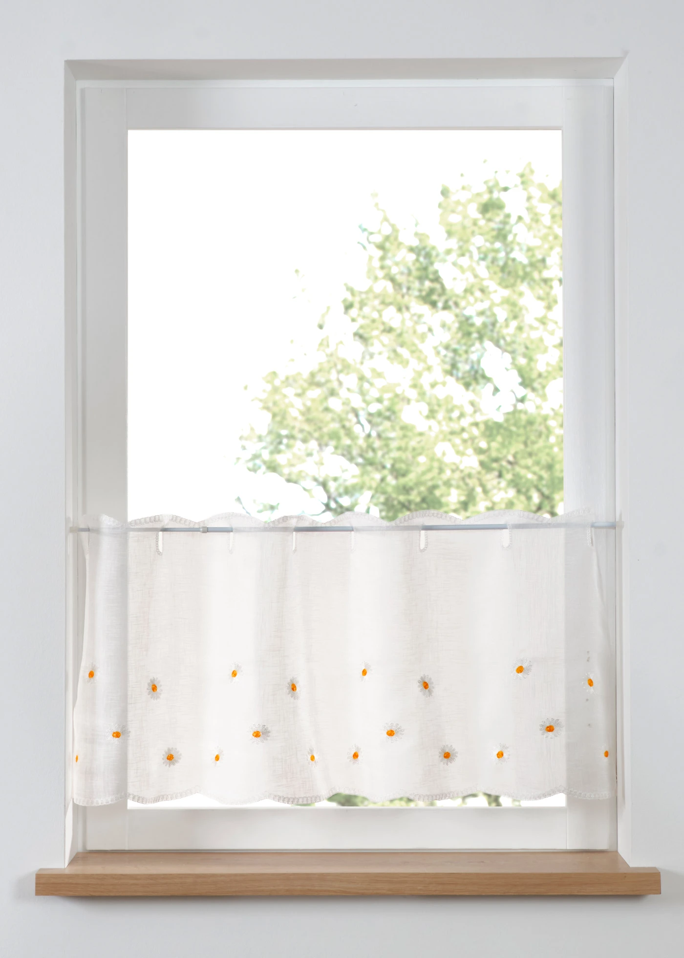 Valletje met geborduurde bloemen • wit-sand • bonprix online shop