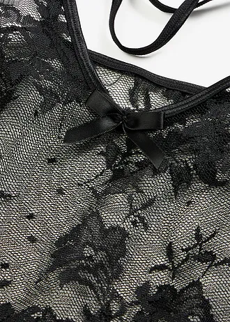 Top en short (2-dlg. set) • zwart • bonprix online shop