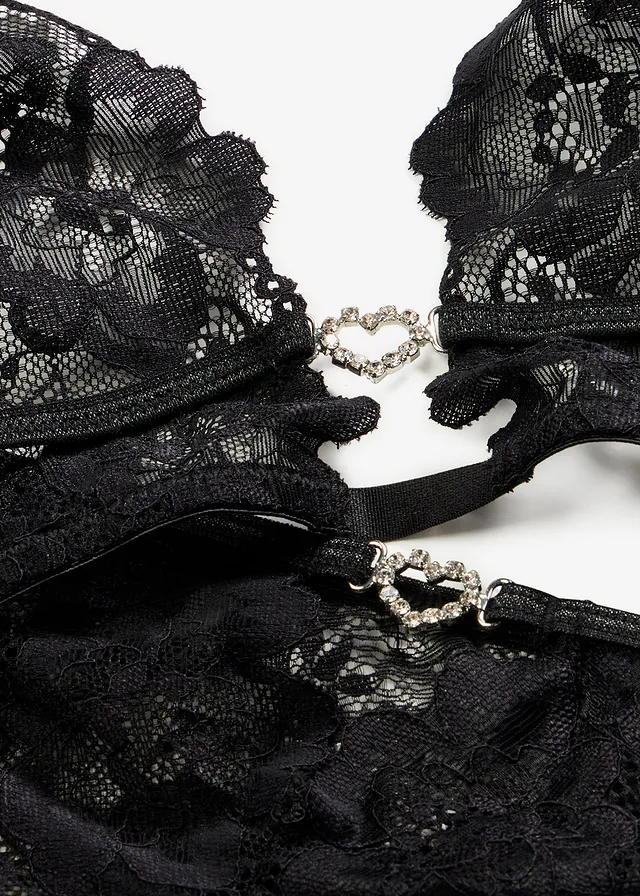 Bralette en string ouvert (2-dlg. set) • zwart • product-page.page-title-suffix