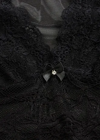 Stringbody ouvert • zwart • bonprix online shop