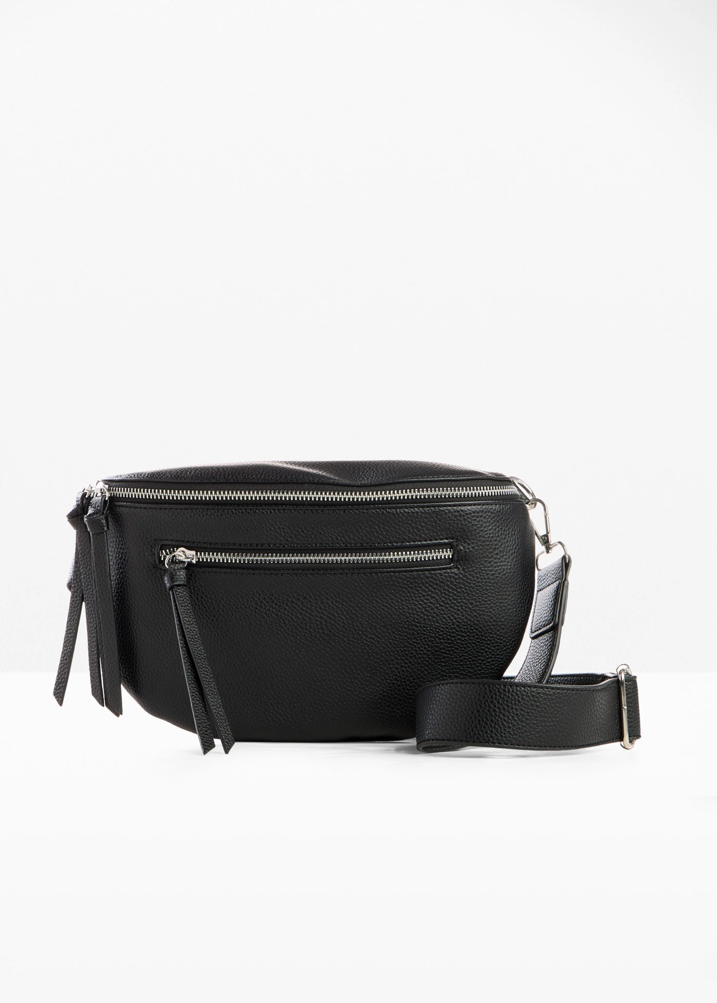 Sac banane à bandoulière interchangeable • noir • Boutique bonprix