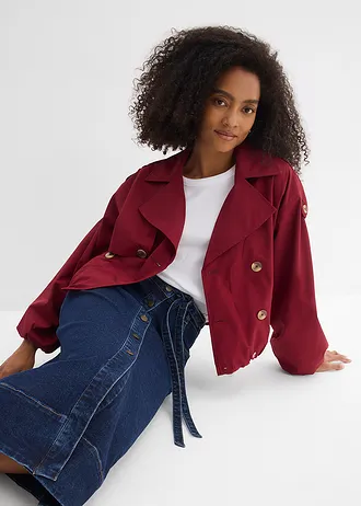 Džínsová sukňa midi, s gombičkami • tmavomodrá denim used • obchod bonprix