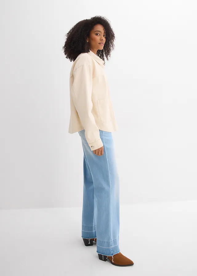 Surchemise/veste en jean, Couleur: non teint