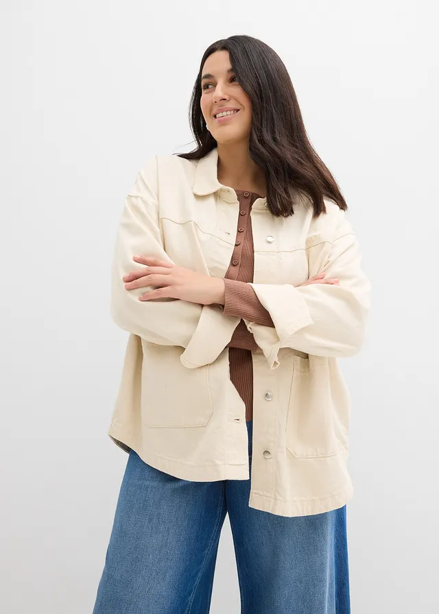 Denim vest/spijkerjasje, Kleur: ongeverfd