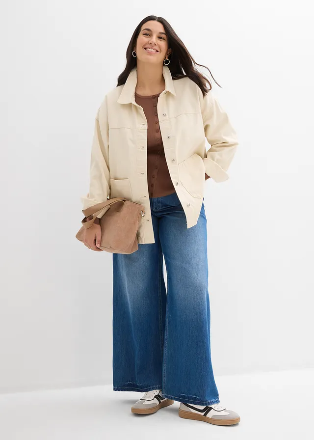 Surchemise/veste en jean, Couleur: non teint