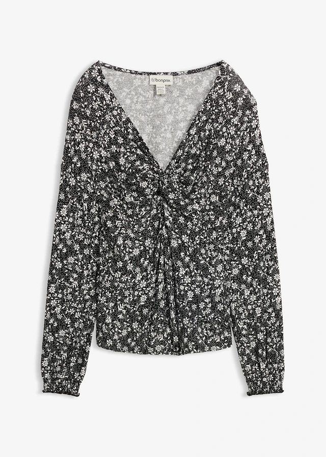 Bluză din viscoză fluidă