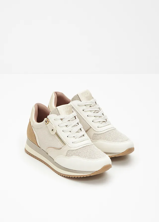 Sneakers Jana largeur confort • beige doré • product-page.page-title-suffix