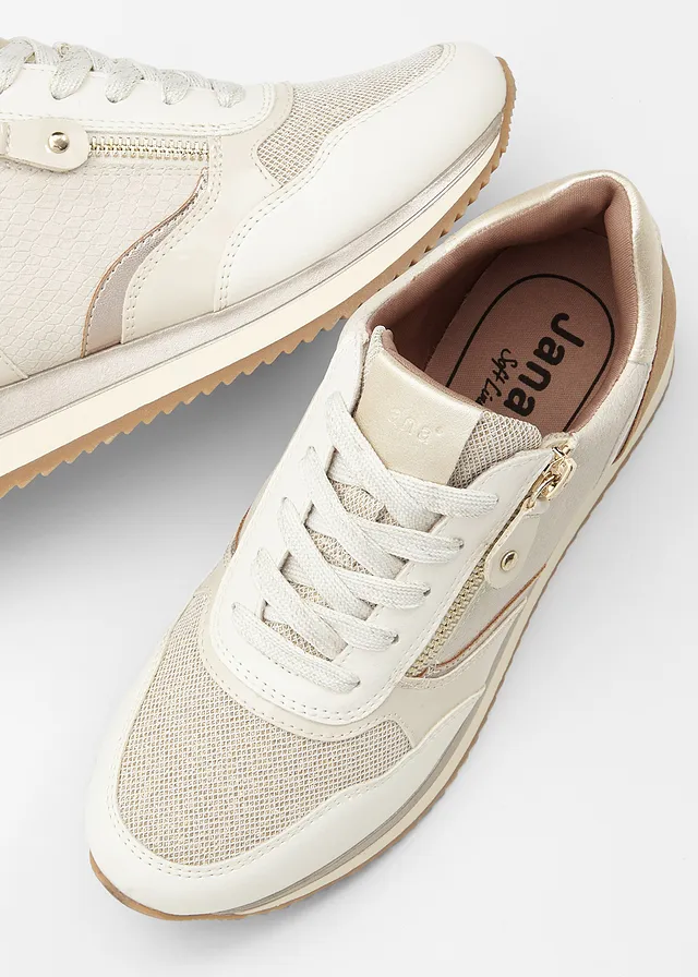 Sneakers Jana largeur confort • beige doré • product-page.page-title-suffix