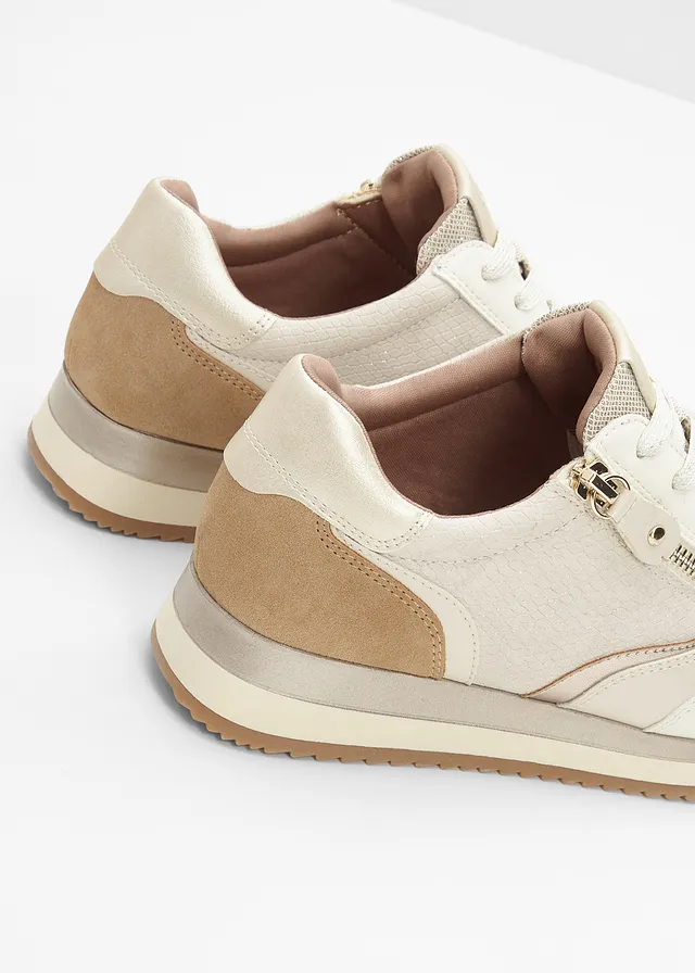 Sneakers Jana largeur confort • beige doré • product-page.page-title-suffix