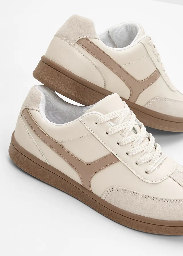 Sneakers rétro • sable clair-marron • product-page.page-title-suffix