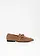 Mocassins en cuir velours, Couleur: marron