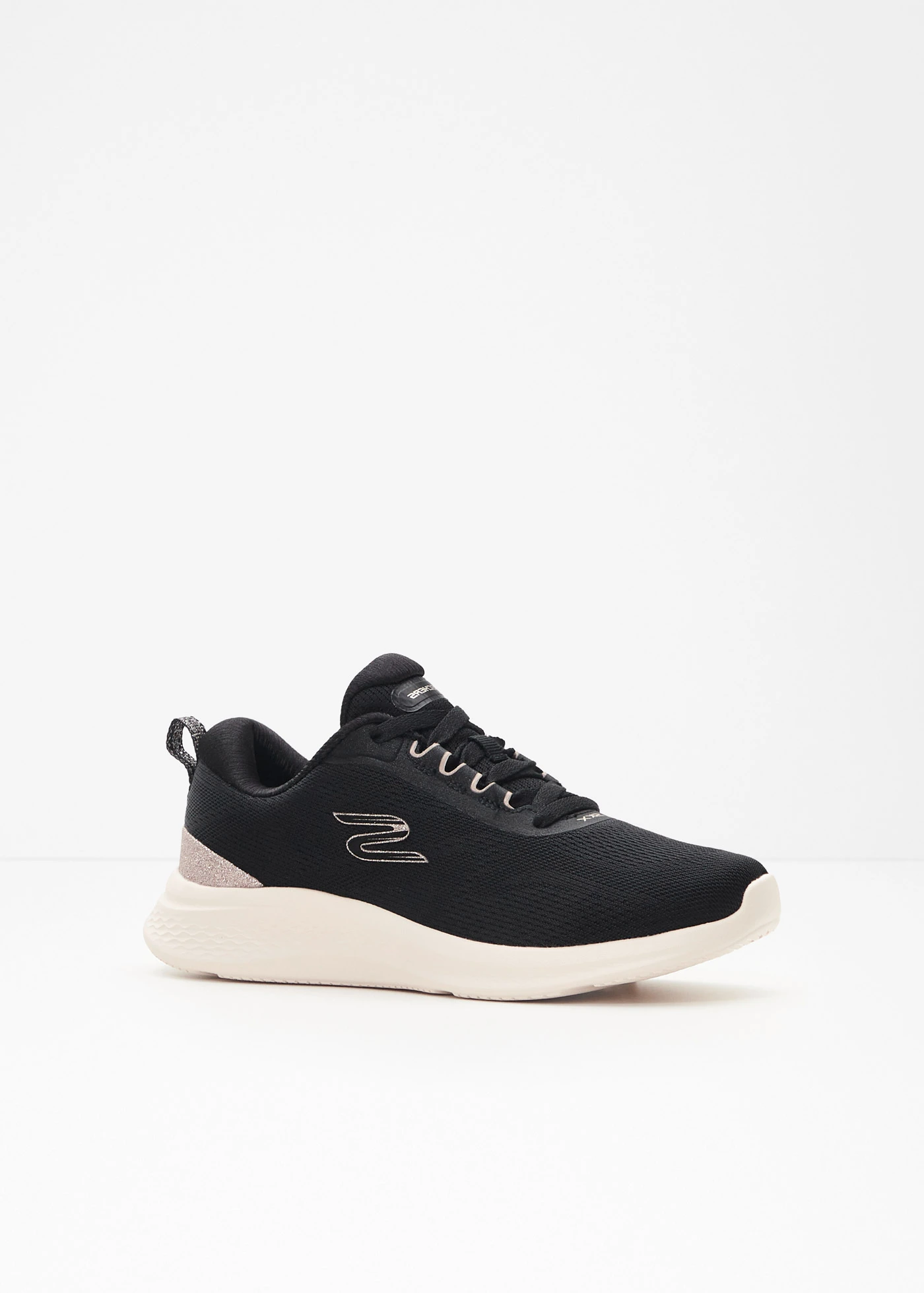 Sneakersy Skechers z pianką memory • czarny • sklep bonprix