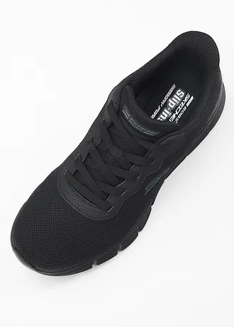 Comfortabele slip-in sneakers van Skechers met memory foam, Kleur: zwart
