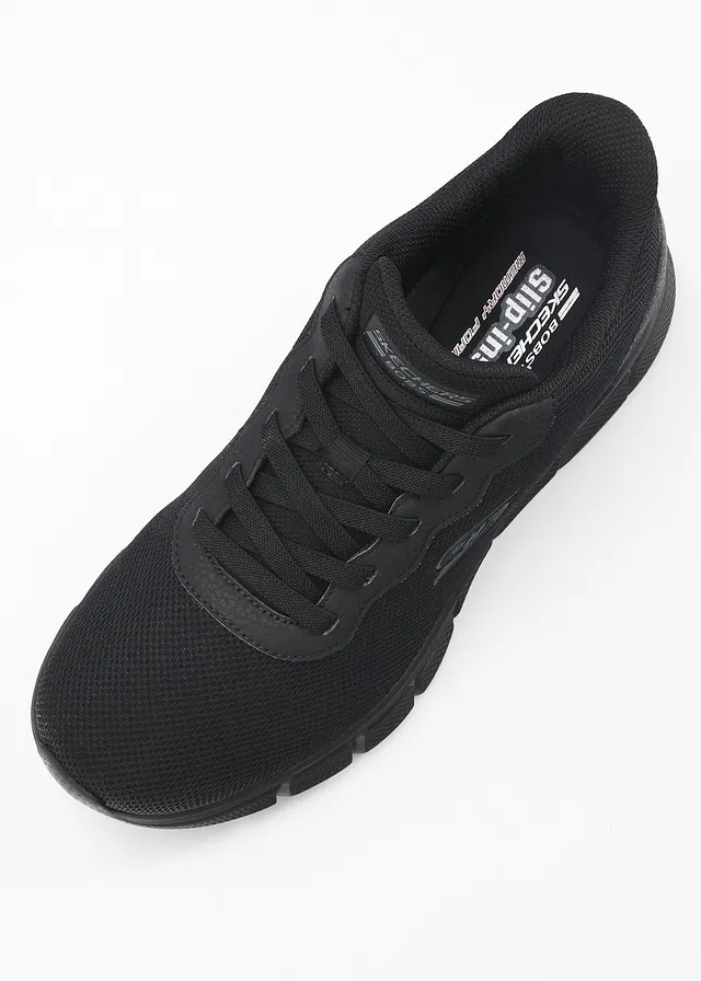 Sneakers slip-in Skechers confortables avec première à mémoire de forme • noir • product-page.page-title-suffix