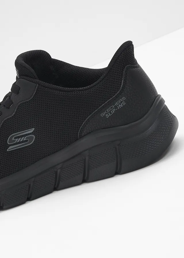 Sneakers slip-in Skechers confortables avec première à mémoire de forme • noir • product-page.page-title-suffix