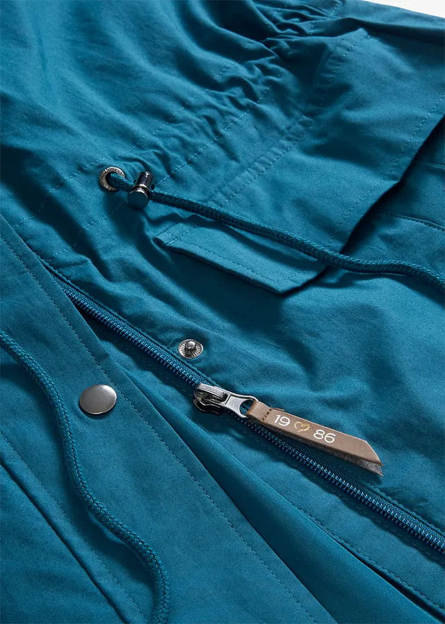 Parka ballonkabát hatalmas zsebekkel • olajkék • bonprix áruház