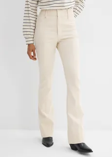 Dżinsy bootcut z wysokim stanem • niefarbowany • sklep bonprix