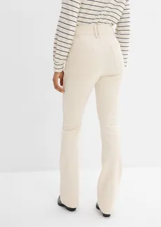 Dżinsy bootcut z wysokim stanem • niefarbowany • sklep bonprix