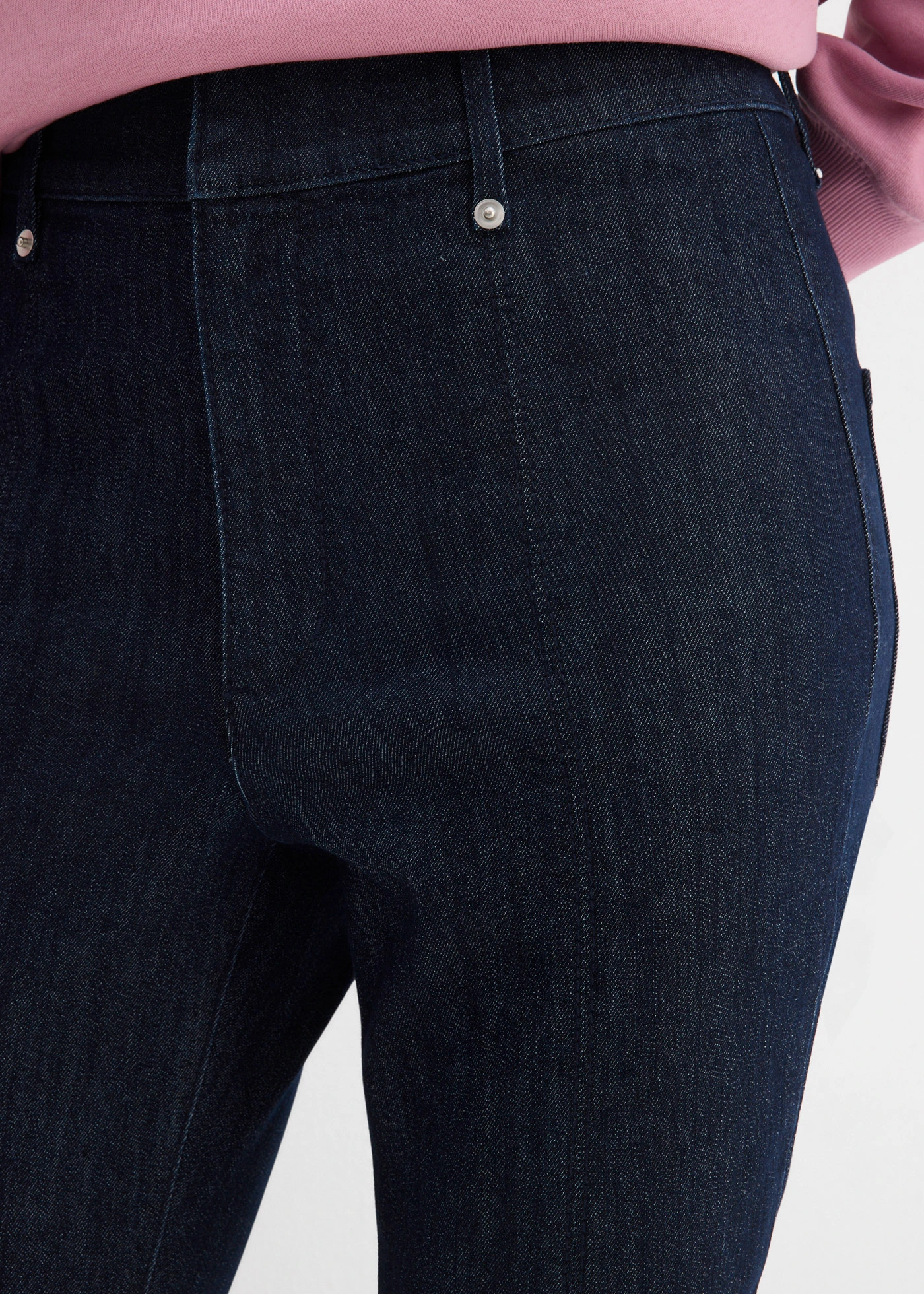 High waist bootcut jeans • diepblauw denim ongewassen • bonprix online shop