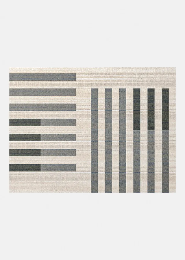 Wasbare deurmat met grafisch design • grijs-beige • bonprix online shop