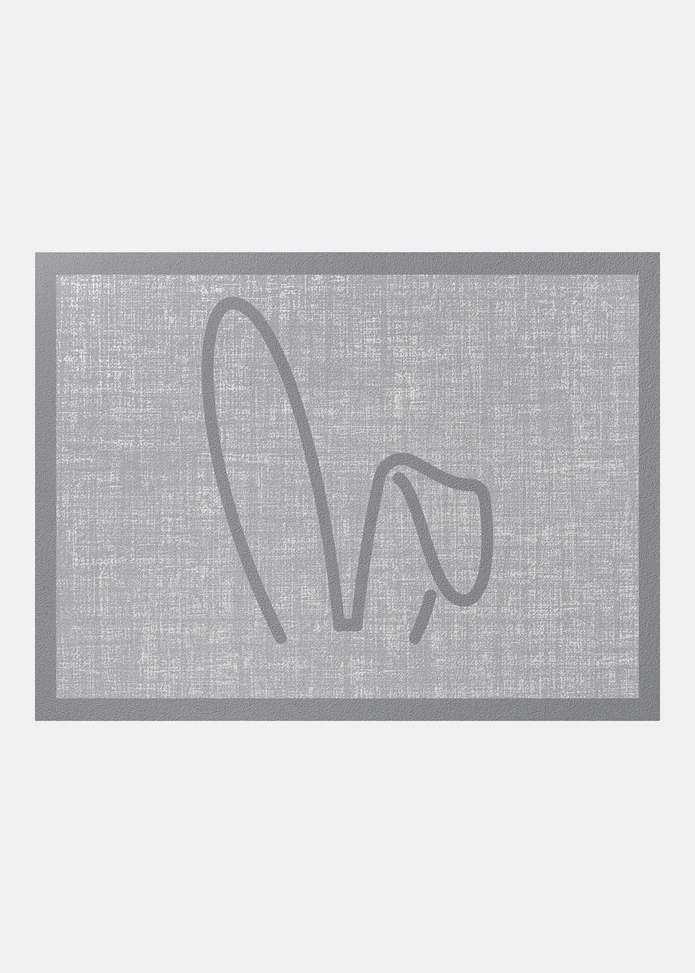 Paillasson lavable à motif de Pâques • gris imprimé • Boutique bonprix