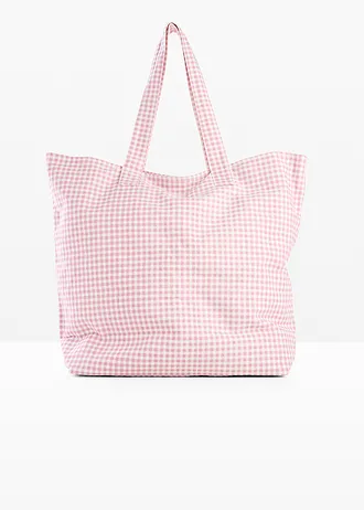 Taška Shopper Canvas, vichy karo