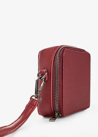 Mini kabelka s odnímateľným remienkom • rubínovo červená • obchod bonprix