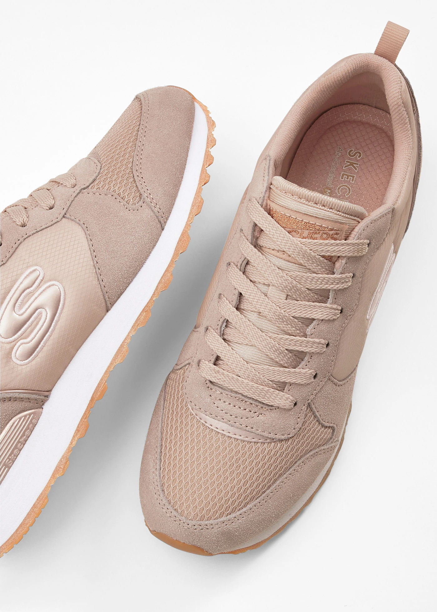 Skechers szabadidőcipő Memory habszivaccsal • bézs • bonprix áruház