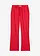 Broek met stretch en biologisch katoen, Kleur: rood