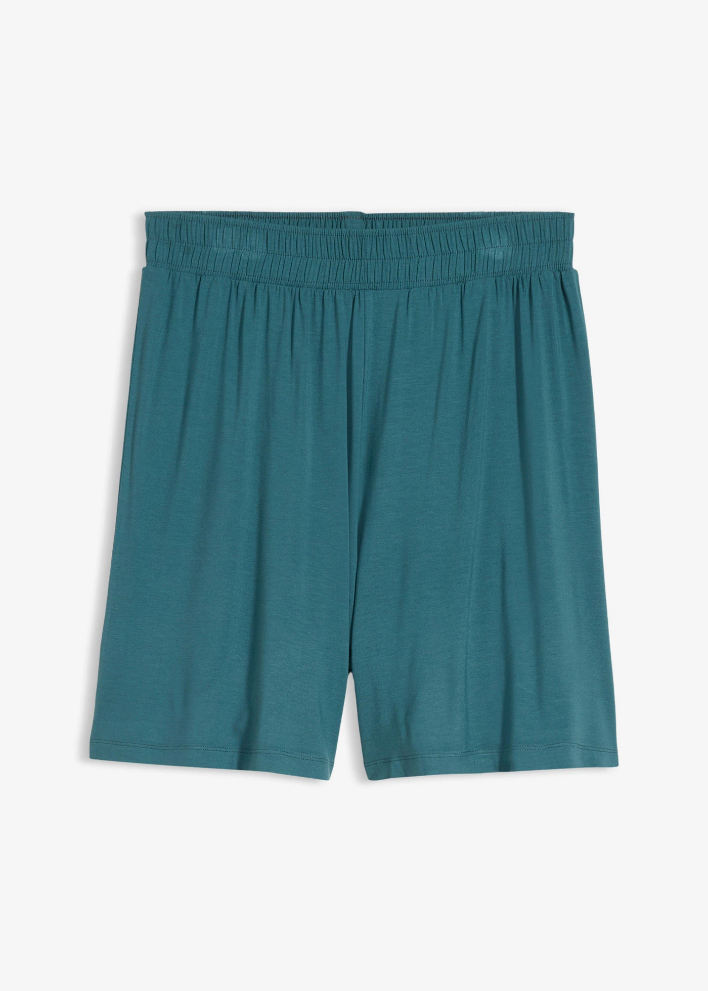 Pantaloni scurți fără încheiere din material moale cu viscoză • verde-piper • magazin bonprix