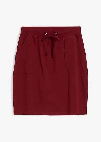 Jupe extensible en coton