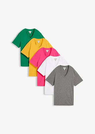 Długi T-shirt (5 szt.)