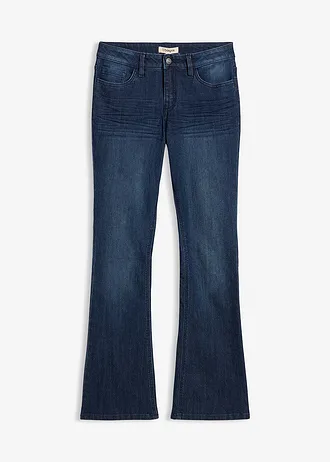 Jean bootcut taille mi-haute, extensible